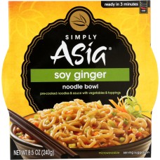 SIMPLY ASIA: Soy Ginger Noodle Bowl, 8.5 Oz