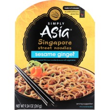 SIMPLY ASIA: Noodle Sesame Ginger, 9.24 oz
