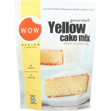 WOW BAKING: Mix Yellow Cake Gluten Free, 11 oz