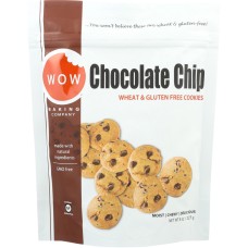 WOW BAKING COMPANY: Gluten Free Chocolate Chip Cookies, 8 oz