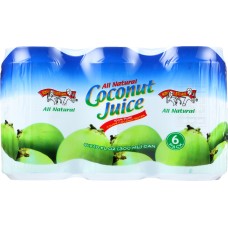 AMY AND BRIAN: Pulp Free Coconut Juice 6 Count, 60 Oz