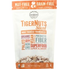 ORGANIC GEMINI: Tiger Nut Raw Snack, 6 oz
