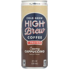 HIGH BREW: Creamy Cappuccino, 8 oz