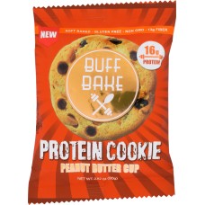 BUFF BAKE: Protein Cookie Peanut Butter Cup, 2.82 oz