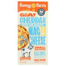 FUNNY FARMS: Goat Cheddar Macaroni And Cheese, 5.5 oz