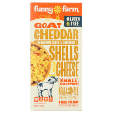 FUNNY FARMS: Brown Rice Quinoa Macaroni and Cheese Gluten Free, 6 oz