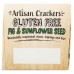 OLINAS BAKEHOUSE: Gluten Free Fig & Sunflower Seed Artisan Crackers, 3.5 oz