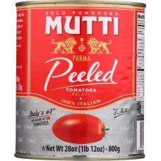 MUTTI: Whole Peeled Tomatoes, 28 oz