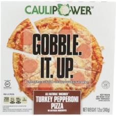 CAULIPOWER: Pizza Turkey Pepperoni Uncured, 12 oz