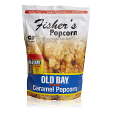 FISHER'S POPCORN: Old Bay Seasoned Caramel Popcorn, 10 oz FISHER'S POPCORN: Old Bay Seasoned Caramel Popcorn, 10 oz