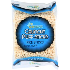 POPVILLAGE: Puff Sticks Rice, 2.8 oz