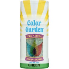 COLOR GARDEN: Pure Natural Green Food Color, 3 oz