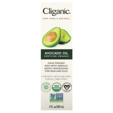 CLIGANIC: Organic Avocado Oil, 8 oz