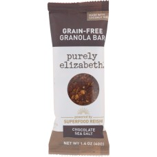 PURELY ELIZABETH: Bar Granola Chocolate Sea Salt Grain Free, 1.4 oz