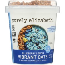 PURELY ELIZABETH: Oats Blueberry Lemon Single Serve, 2 oz