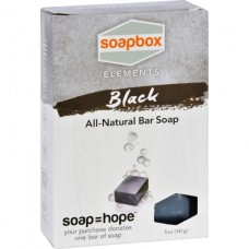 SOAPBOX: Soap Bar Black, 5 oz