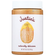 JUSTIN'S: Peanut Butter Blend Honey, 16 oz