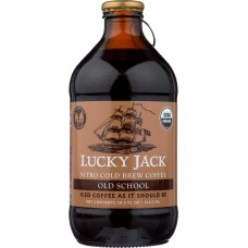 LUCKY JACK: Coffee Cold Brew Old School, 10.5 oz