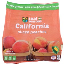 SEAL THE SEASONS: California Sliced Peaches, 32 oz