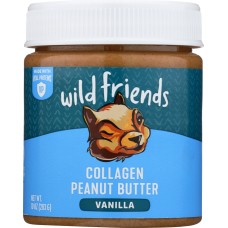WILD FRIENDS: Peanut Butter Vanilla Protein, 10 oz
