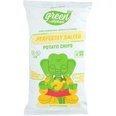 LESSER EVIL: Green Elephant Perfectly Salted Potato Chips, 5 oz