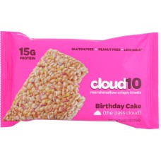 CLOUD10: Birthday Cake Marshmallow Crispy Bar, 2.65 oz