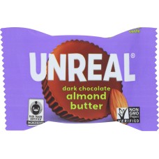 UNREAL: Dark Chocolate Almond Butter Cups, 0.529 oz