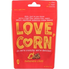 LOVE CORN: Habanero Chilli, 1.6 oz