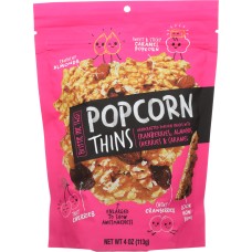 POPCORN THINS: Popcorn Thin Cranberry Cherry Almond, 4 oz