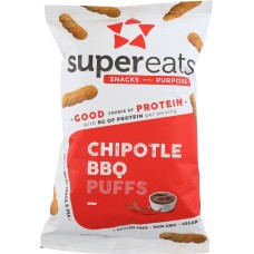 SUPEREATS: Puffs Protein Chipotle Barbecue, 3 oz