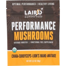 LAIRD SUPERFOOD: Organic Performance Mushrooms, 3.17 oz
