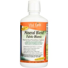 VITAL EARTH MINERALS: Fulvic Humic Mineral Blend, 32 oz