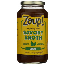ZOUP GOOD REALLY: Veggie Broth, 31 oz