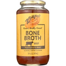 ZOUP GOOD REALLY: Bone Broth Beef, 31 oz