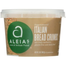 ALEIAS: Italian Bread Crumb Gluten Free, 13 oz
