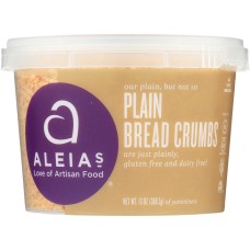 ALEIAS: Bread Crumbs Plain Gluten Free, 13 oz