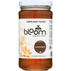 BLOOM HONEY: California Buckwheat Honey Raw, 16 oz