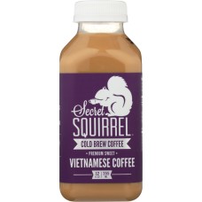 SECRET SQUIRREL: Cold Brew Coffee Vietnamese, 12 oz