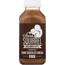 SECRET SQUIRREL: Cold Brew Coffee Dark Chocolate Mocha, 12 oz