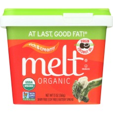 MELT: Organic Rich & Creamy Buttery Spread, 13 oz