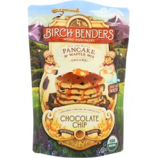 BIRCH BENDERS: Pancake & Waffle Mix Chocolate Chip, 16 oz