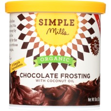 SIMPLE MILLS: Chocolate Frosting, 10 oz
