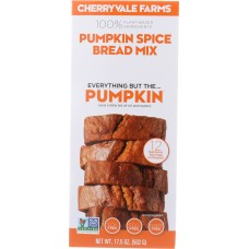 CHERRYVALE FARMS: Pumpkin Spice Bread Mix, 17.5 oz