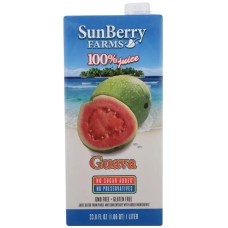 SUNBERRY FARMS: 100% Guava Juice, 33.81 oz