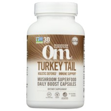 OM ORGANIC MUSHROOM NUTRITION: Capsule Turkey Tail, 90 cp