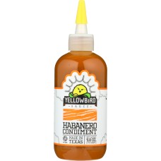 YELLOWBIRD SAUCE: Habanero Chili Sauce, 9.8 oz