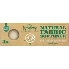 WOOLZIES: Wool Dryer Balls Natural Fabric Softener, 3 Pack