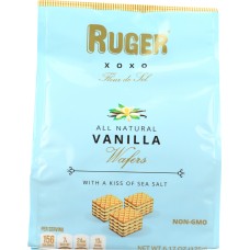 RUGER: Wafers Vanilla Bite Size, 6.17 oz
