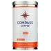 COMPASS COFFEE: Coffee Cardnl Blnd Whl Bn, 12 oz