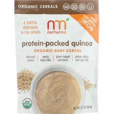 NURTURME: Organic Baby Cereal Protein-Packed Quinoa, 3.7 oz